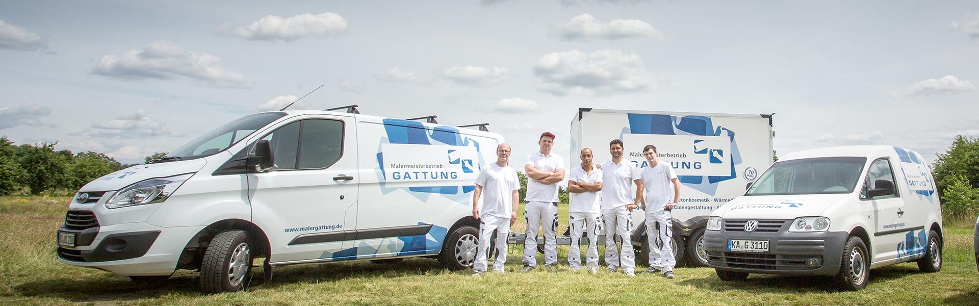 Das Team vom Malermeisterbetrieb Gattung